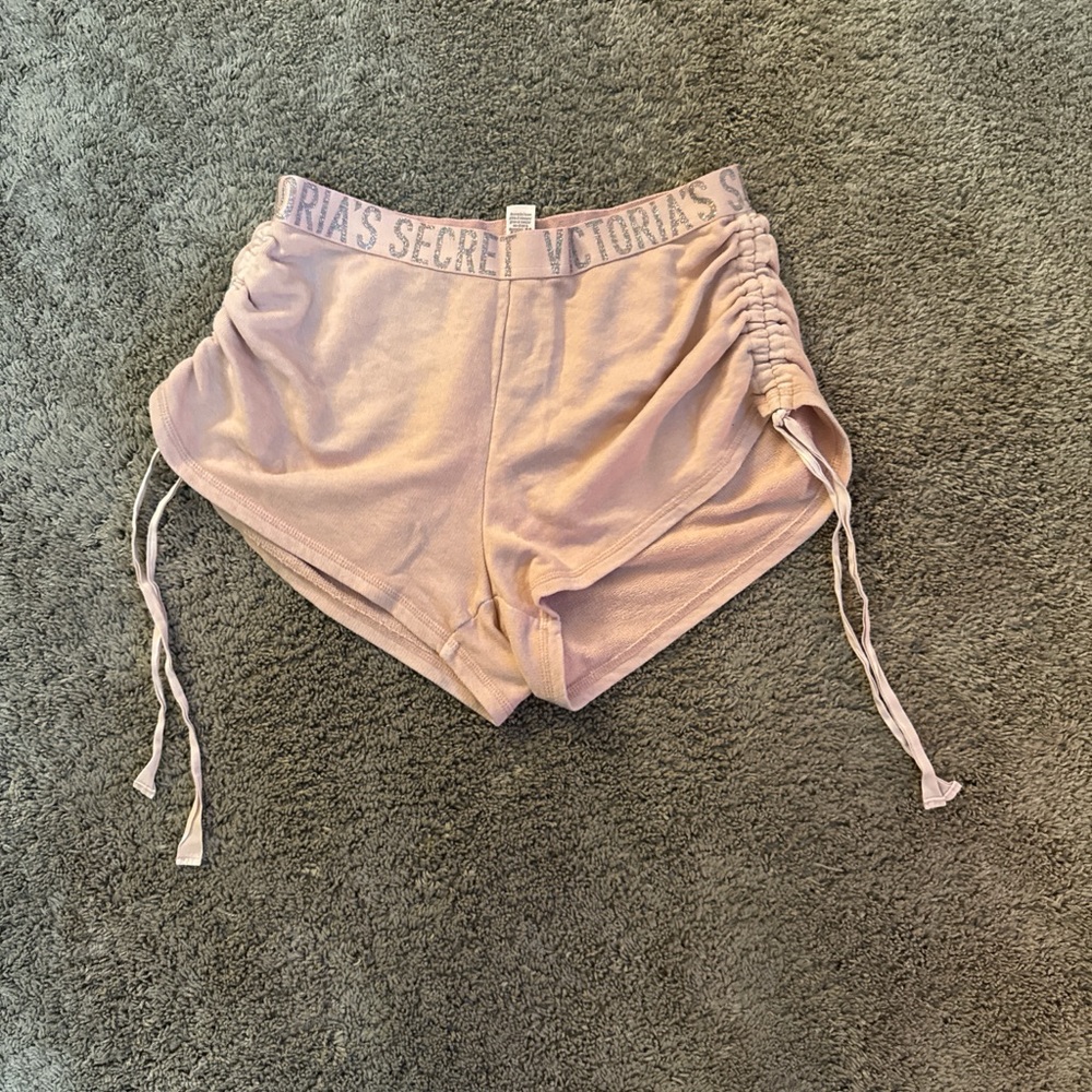 Victoria's Secret Light Pink Drawstring Shorts